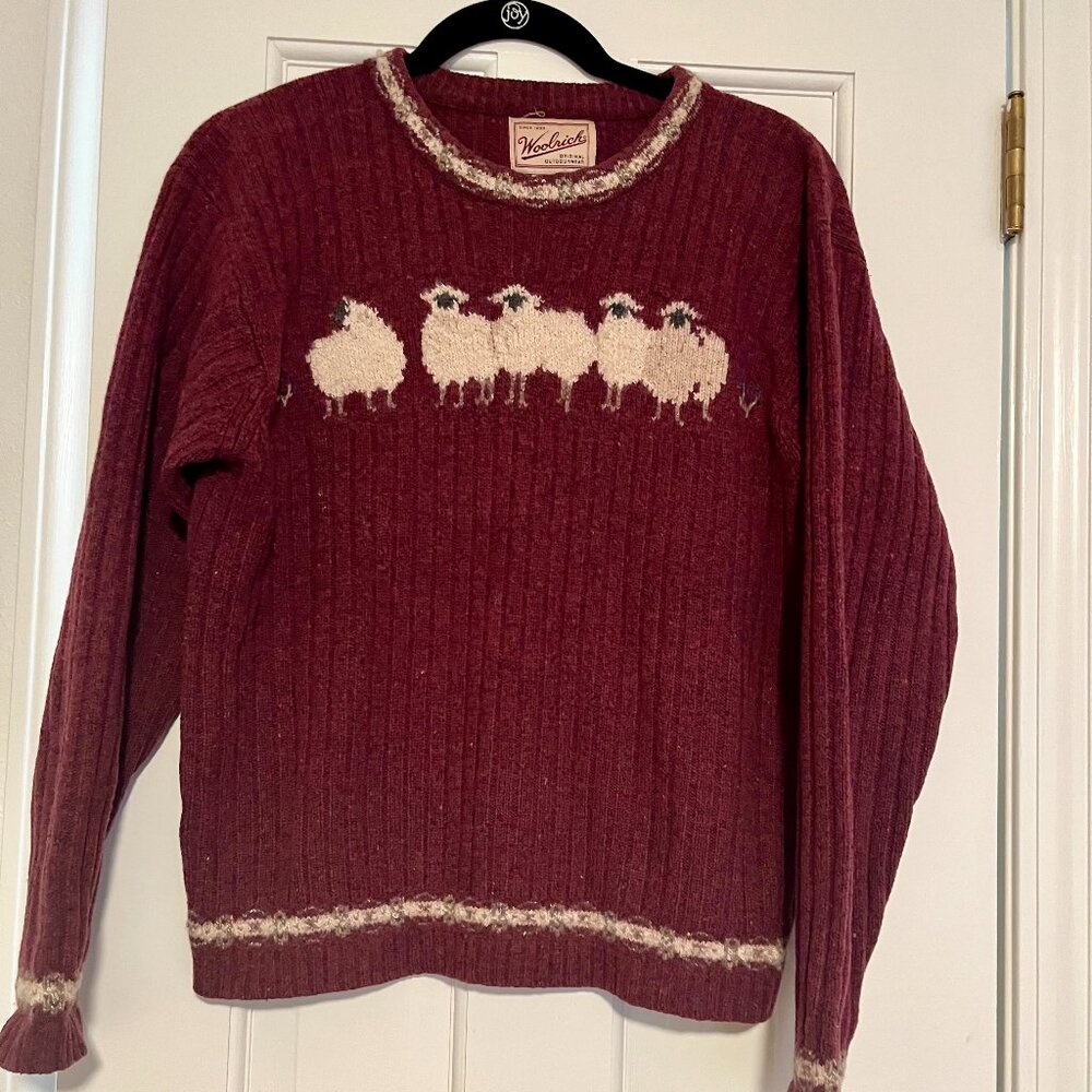 Not Princess Di sweater but super cute vintage sheep sweater.  Size S